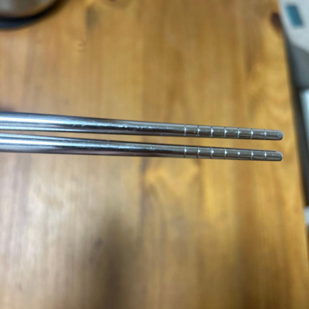 折燕 高級箸 ブルー 18-8ステンレス 新潟日本製