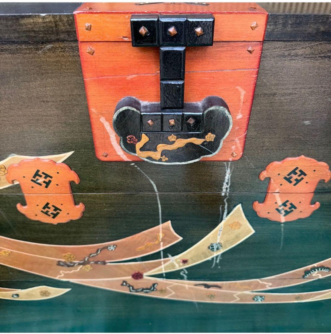 値下げ唐木細工　象嵌細工　バンダジ　李朝　チェスト　箪笥　タンス　伝統工芸