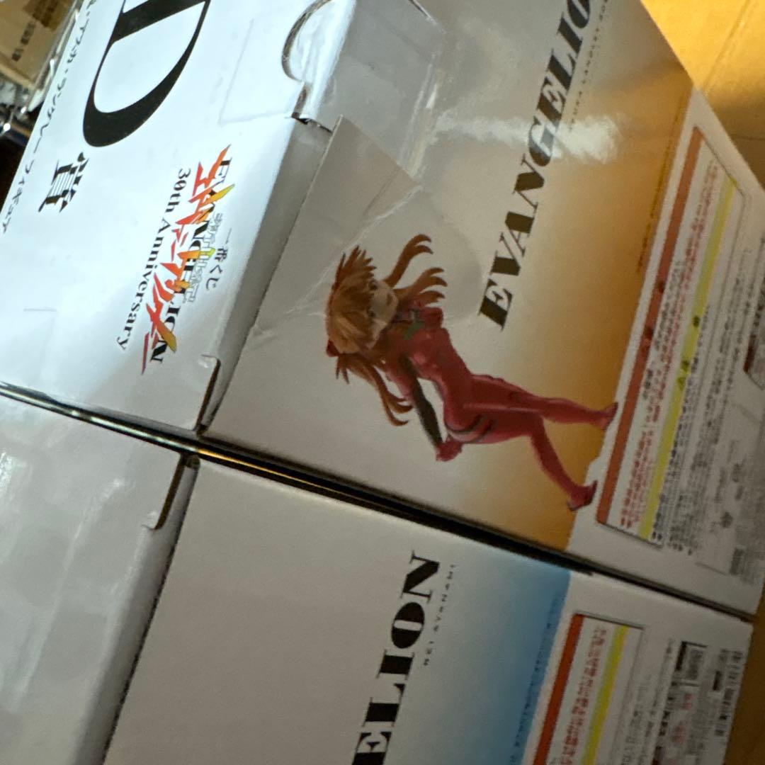 アスカ・ラングレー＆レイ・アヤナミ フィギュアセット　エヴァンゲリオン一番くじ