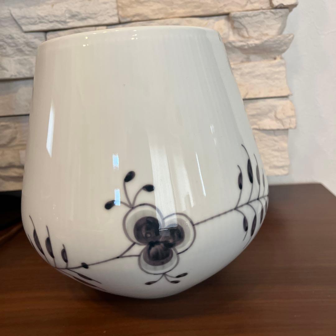 美品・廃盤品！ロイヤルコペンハーゲン　メガ　フラワーベースL サイズ