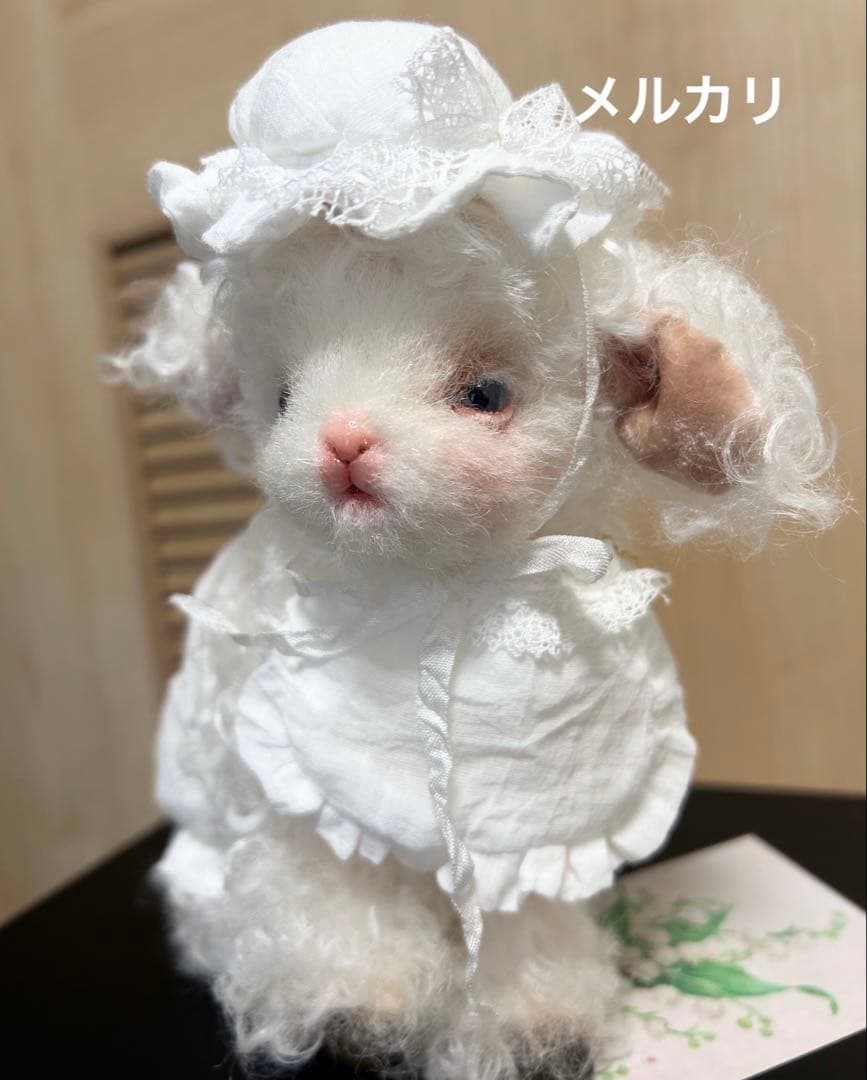 作家様 羊 ヒツジ テディベア アーティストベア アートドール ぬいぐるみ