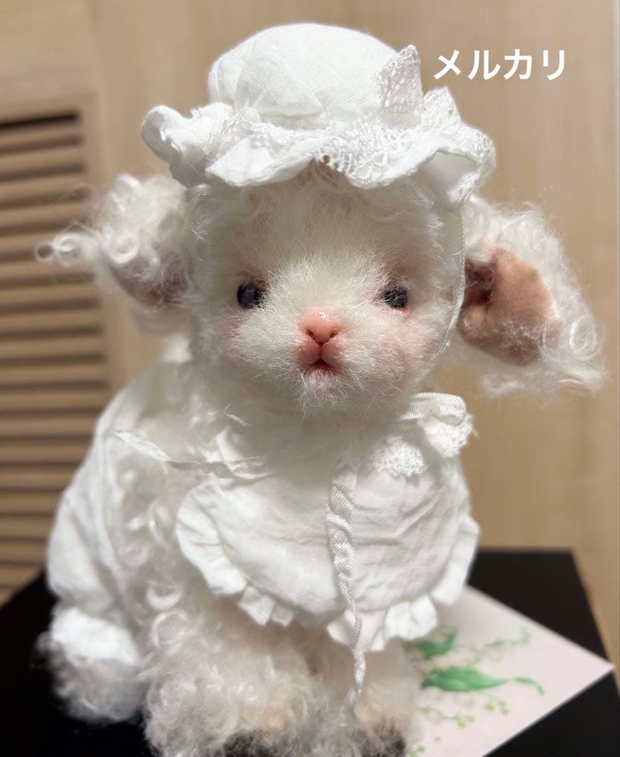 作家様 羊 ヒツジ テディベア アーティストベア アートドール ぬいぐるみ