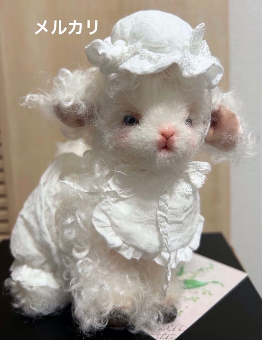 作家様 羊 ヒツジ テディベア アーティストベア アートドール ぬいぐるみ