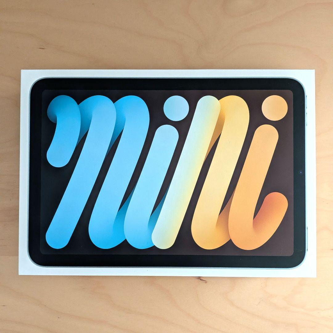 iPad mini A17 Pro 128GB ブルー WiFi ケース付