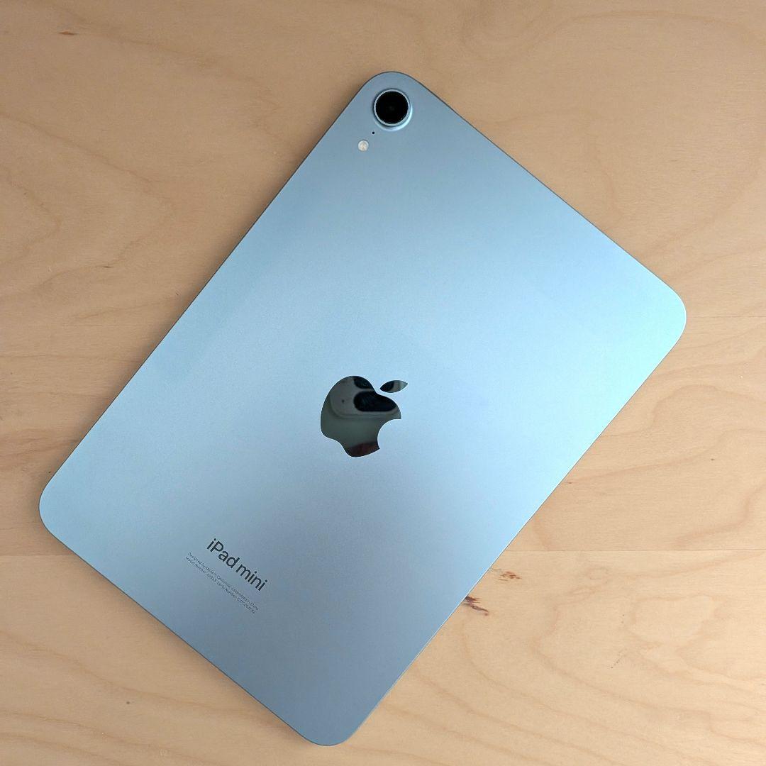 iPad mini A17 Pro 128GB ブルー WiFi ケース付