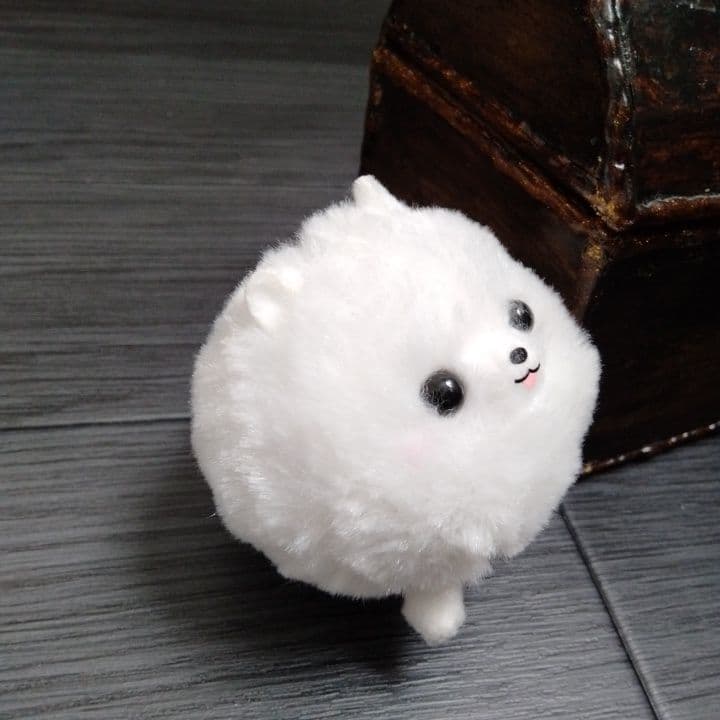犬のぬいぐるみ・低品質な汚れた風にした紙の宝箱セット