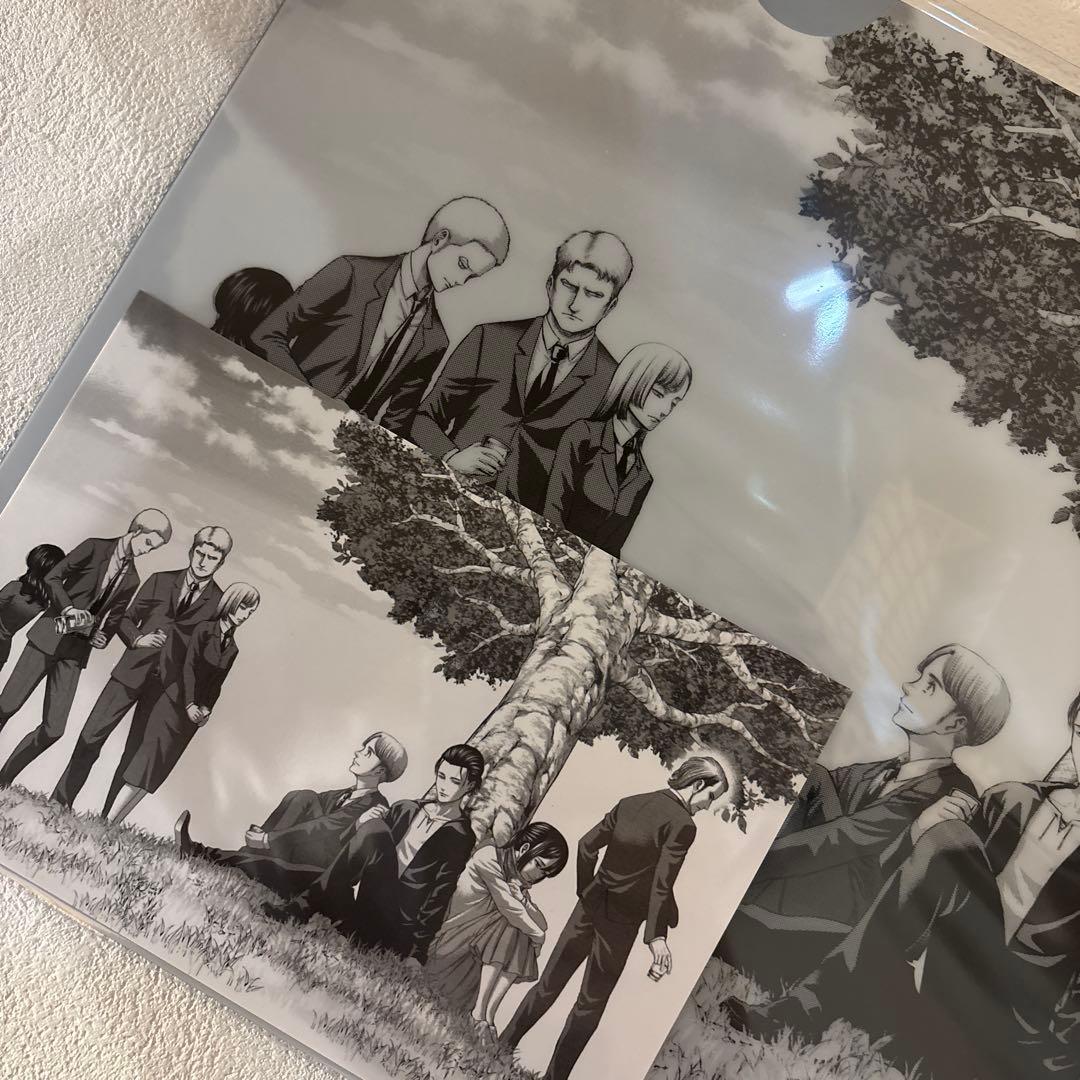 進撃の日田　書き下ろしクリアファイル　ポストカード　進撃の巨人