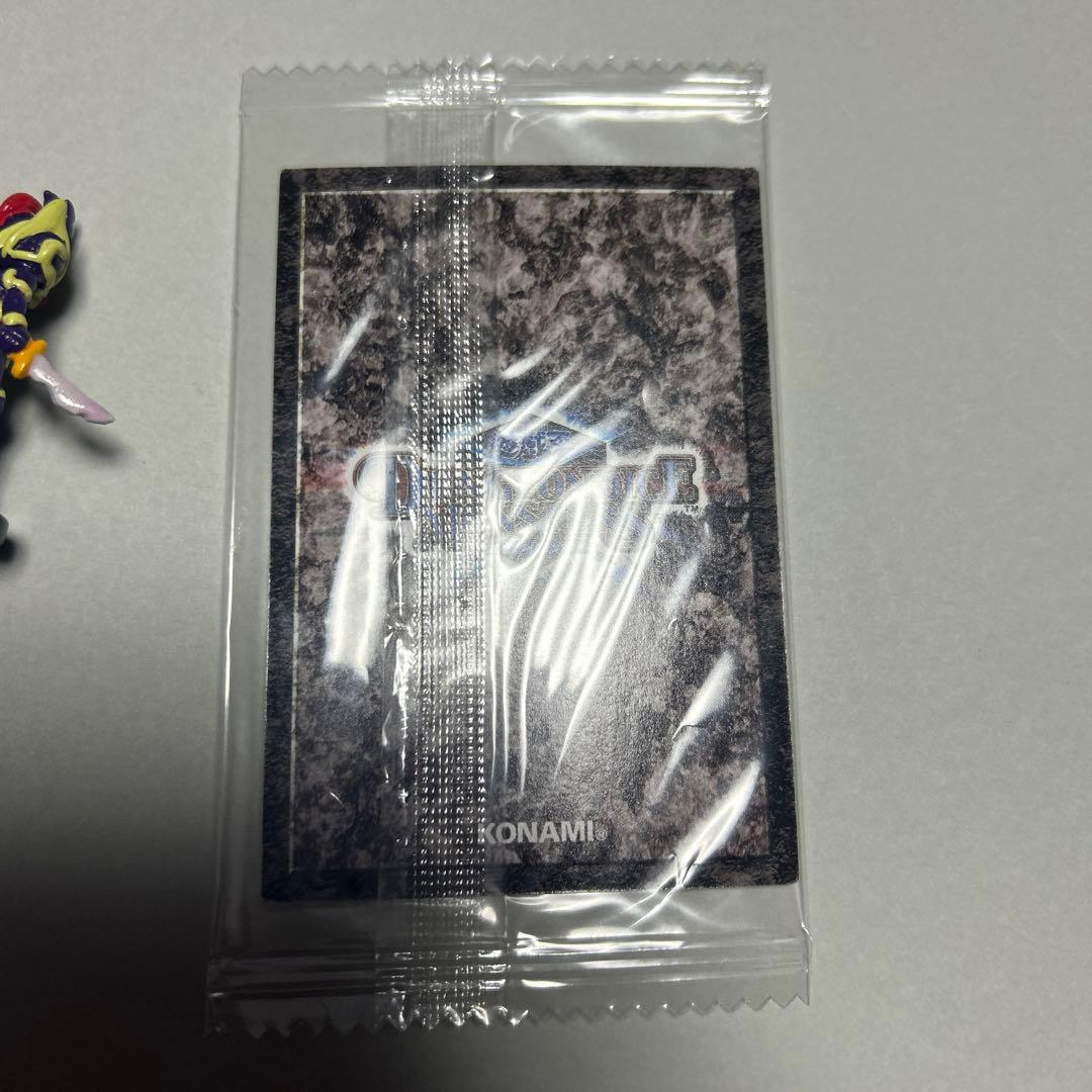 遊戯王 ダンジョンダイスモンスターズ カオスソルジャー フィギュア　未開封カード