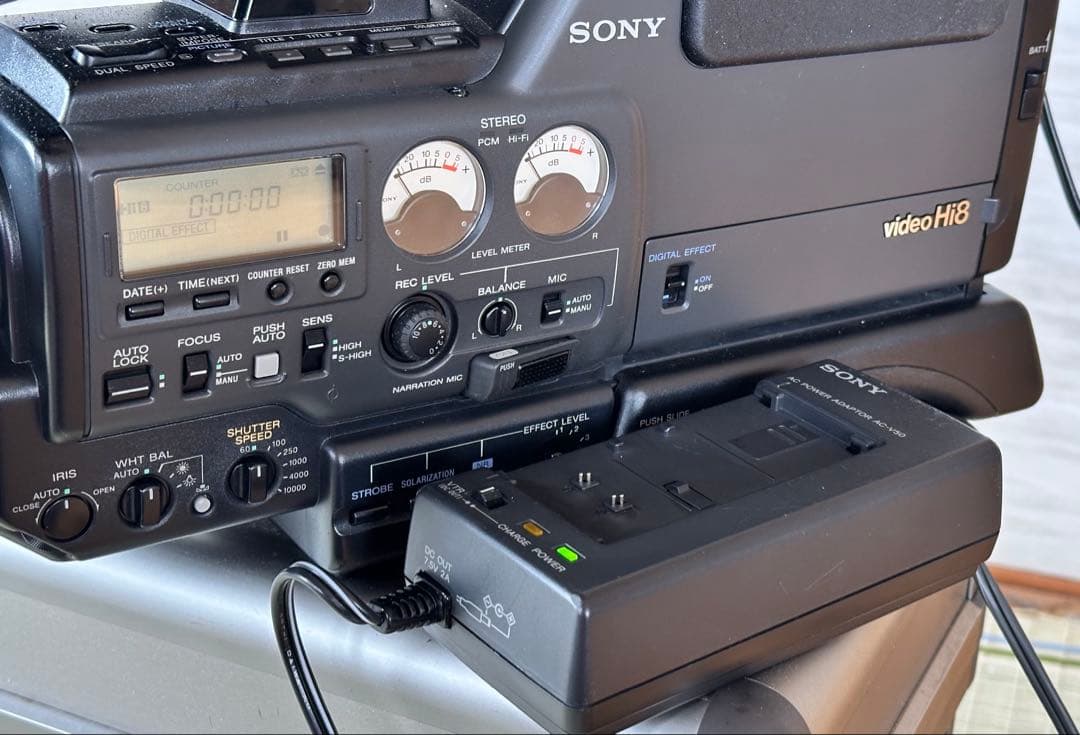 【値下】【希少】Sony CCD-V5000 VideoHi8 PRO 付属品付