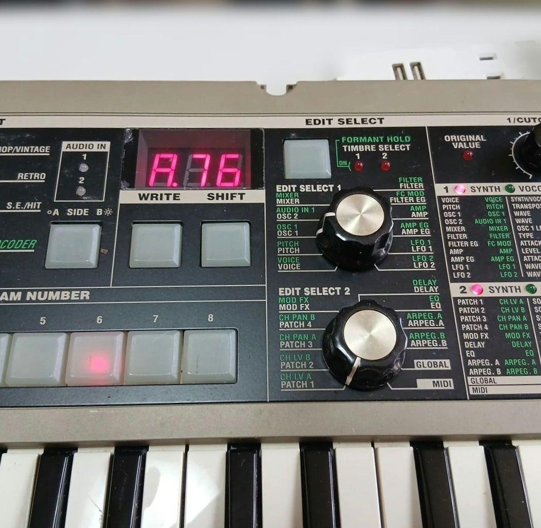 やっぱり初代　Microkorg　Ambient/Lo-fi preset　美品