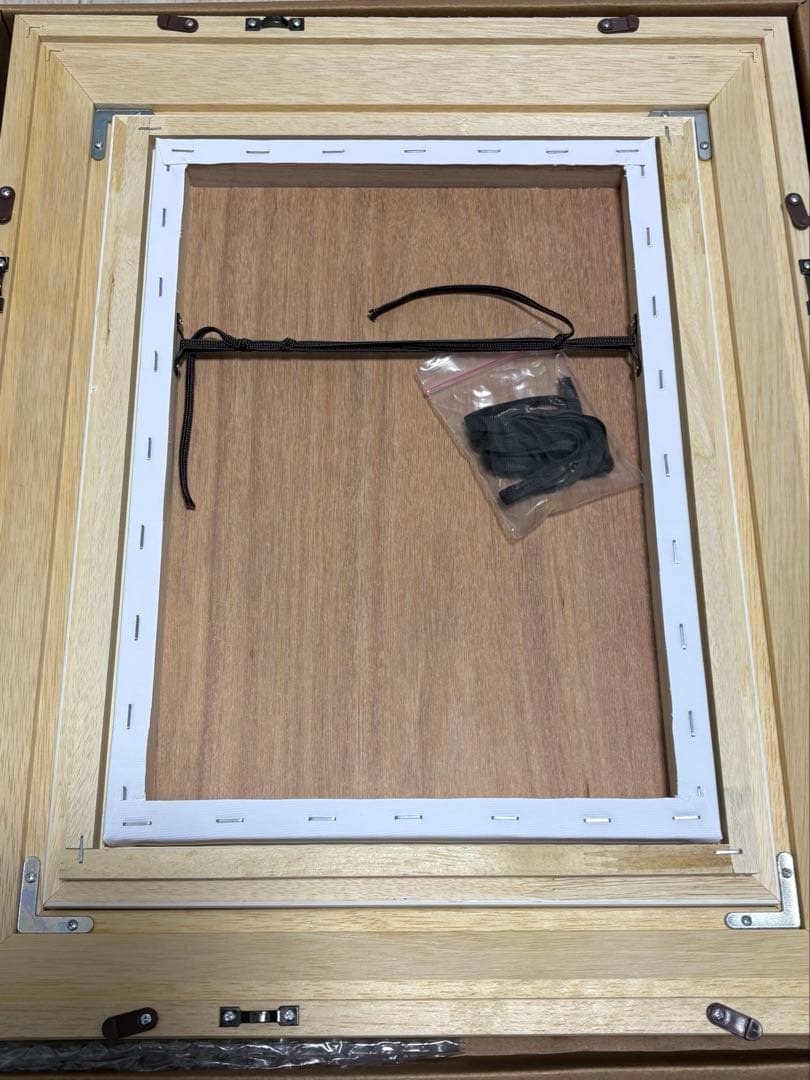 氷室京介キャンパスアート額装　F4サイズ