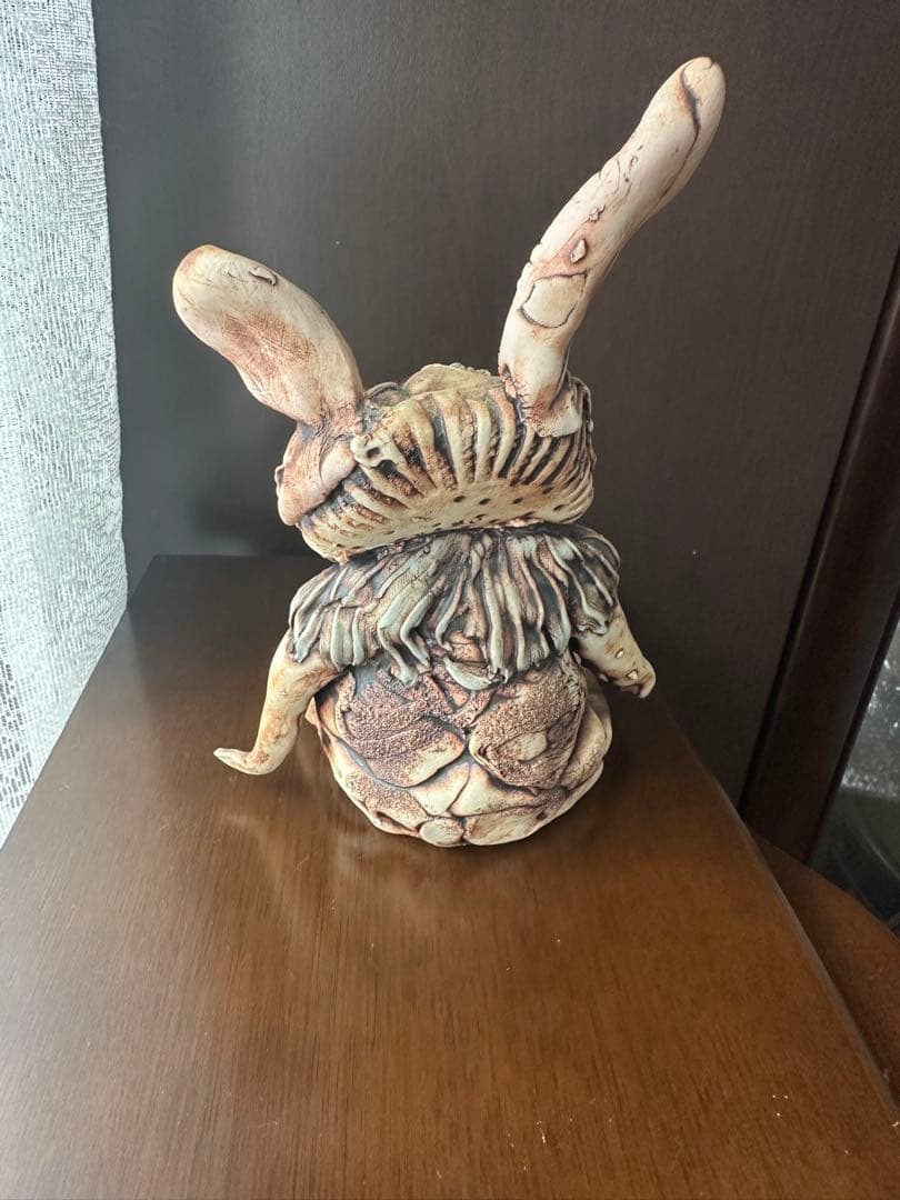 gagner141✨️鴨頭みどりさん作品 陶器人形 4点セット お香立て