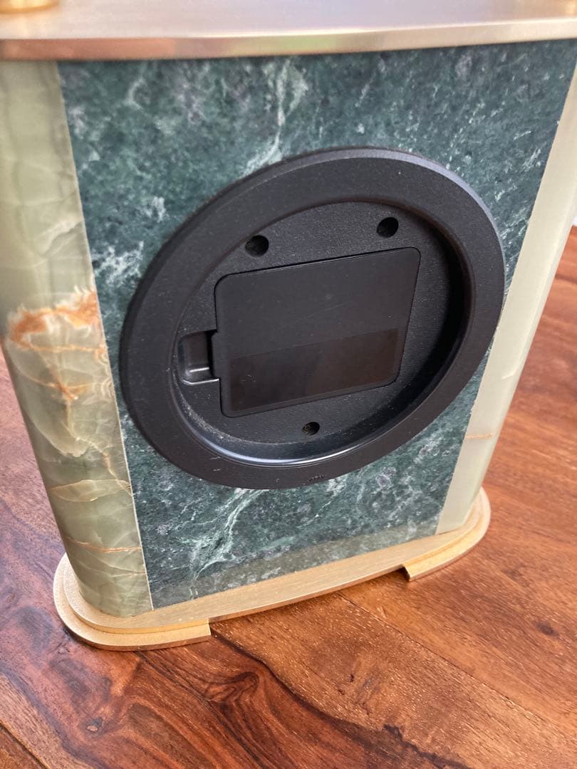 希少　セイコー　置時計　天然石　置物　インテリア　工芸品　美術品