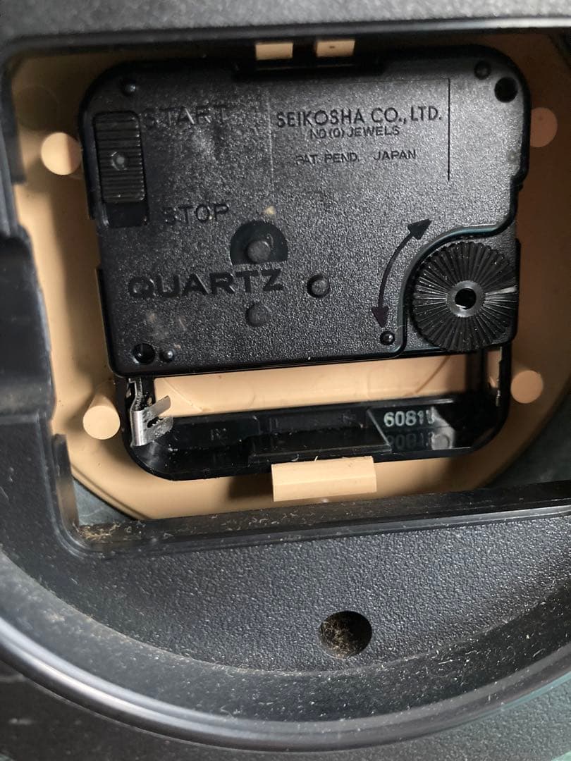 希少　セイコー　置時計　天然石　置物　インテリア　工芸品　美術品