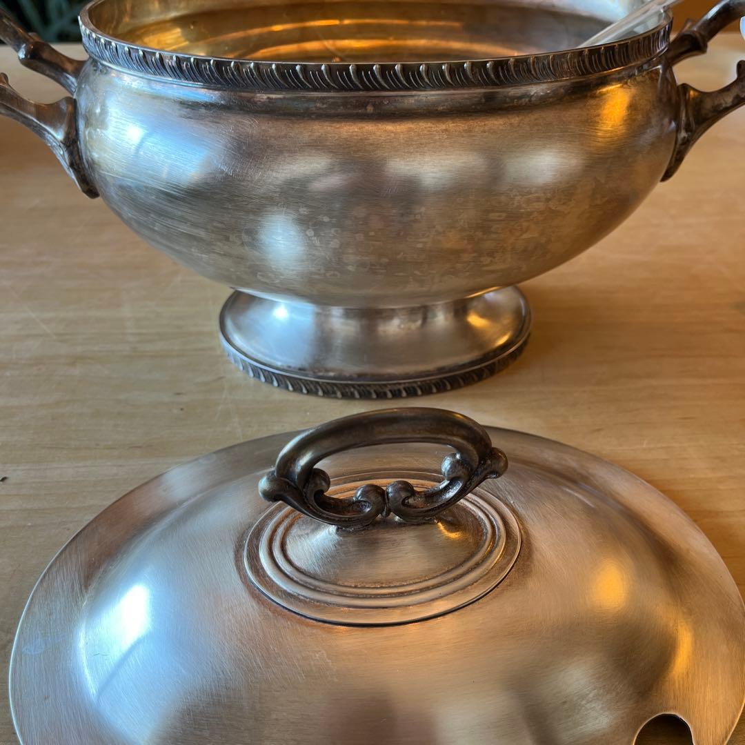 YUKIWA シルバープレート　スープチューリンドイツ　お玉