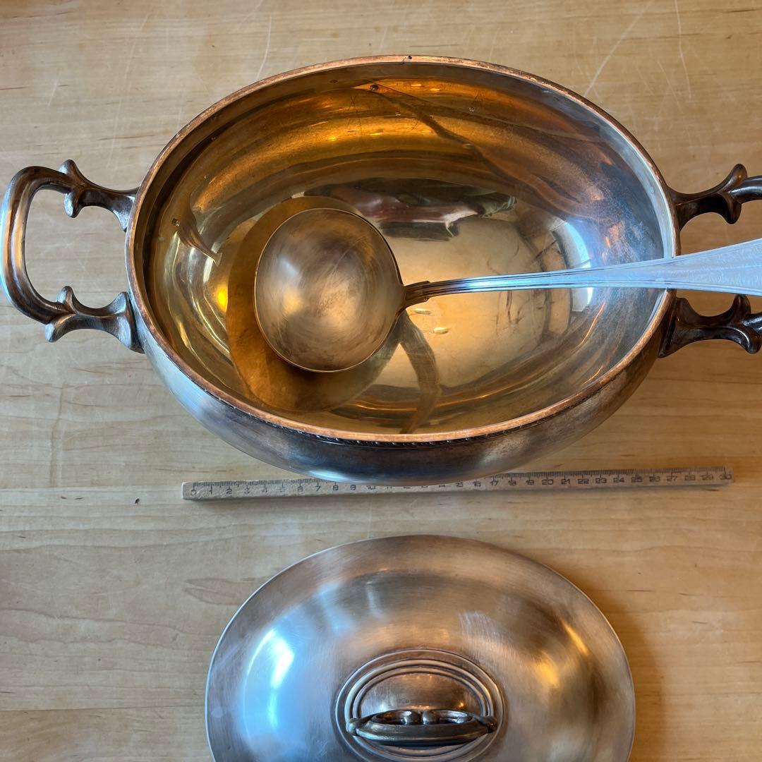 YUKIWA シルバープレート　スープチューリンドイツ　お玉