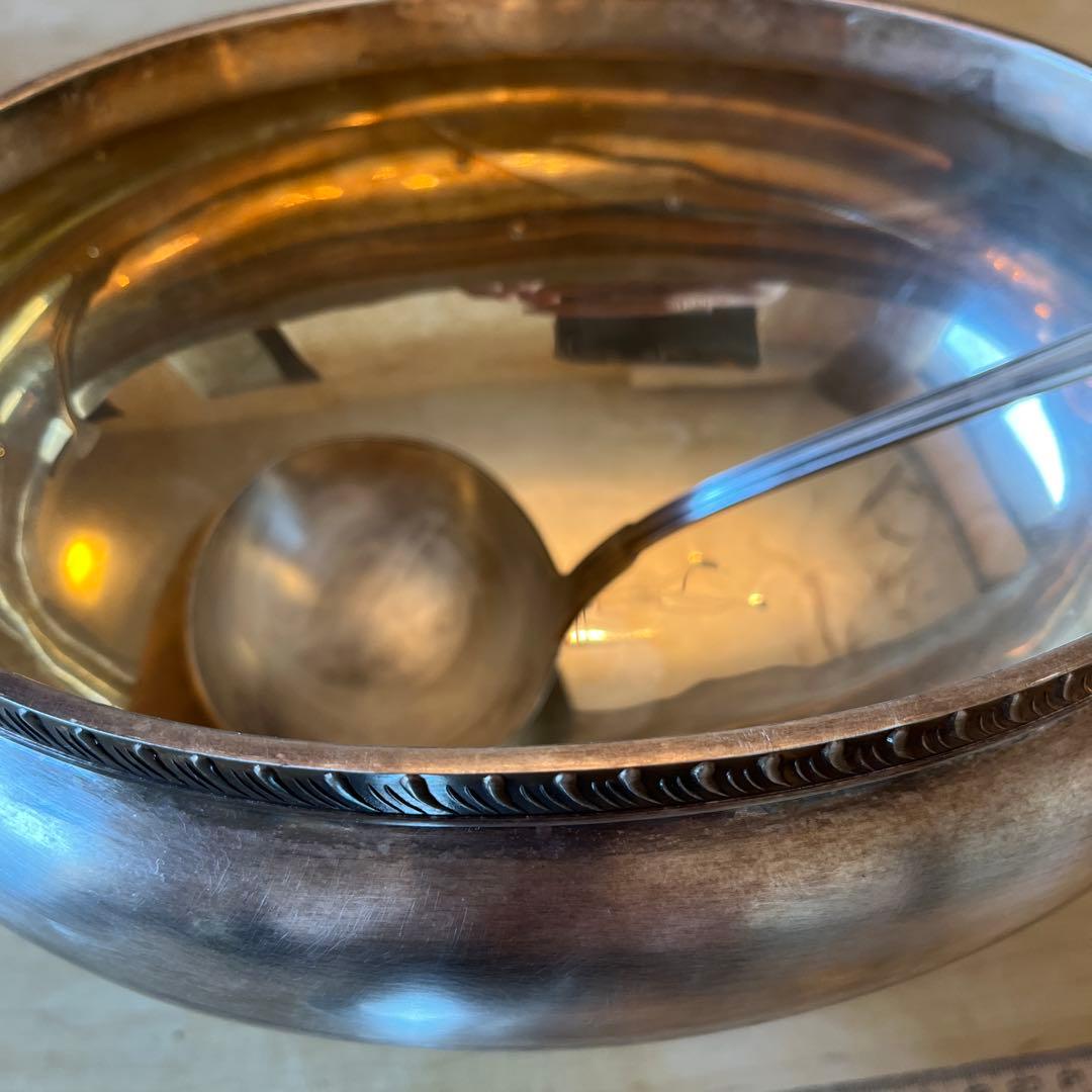 YUKIWA シルバープレート　スープチューリンドイツ　お玉