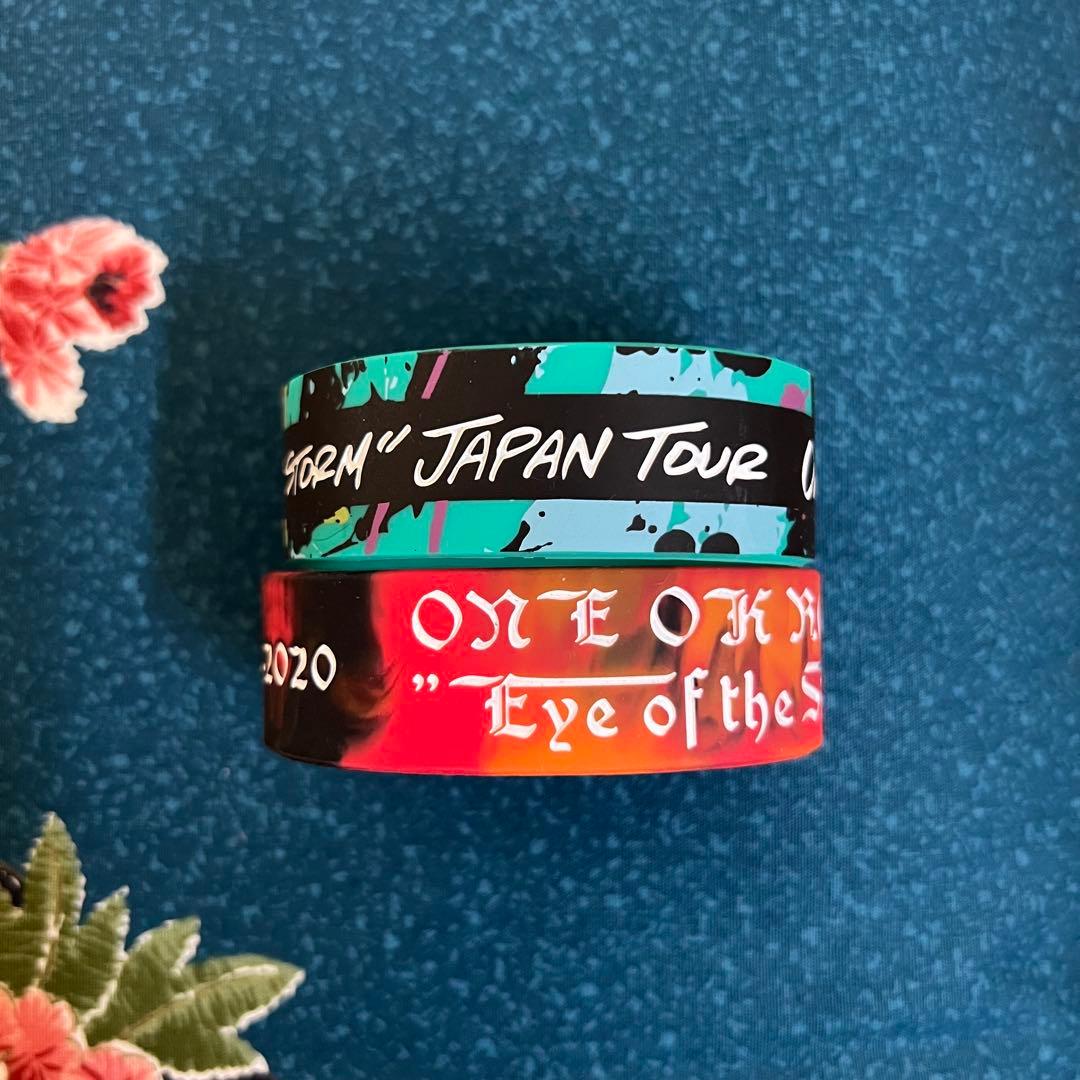 【6点セット】ワンオクEYE OF THE STORM Tシャツ2枚ラババン4本