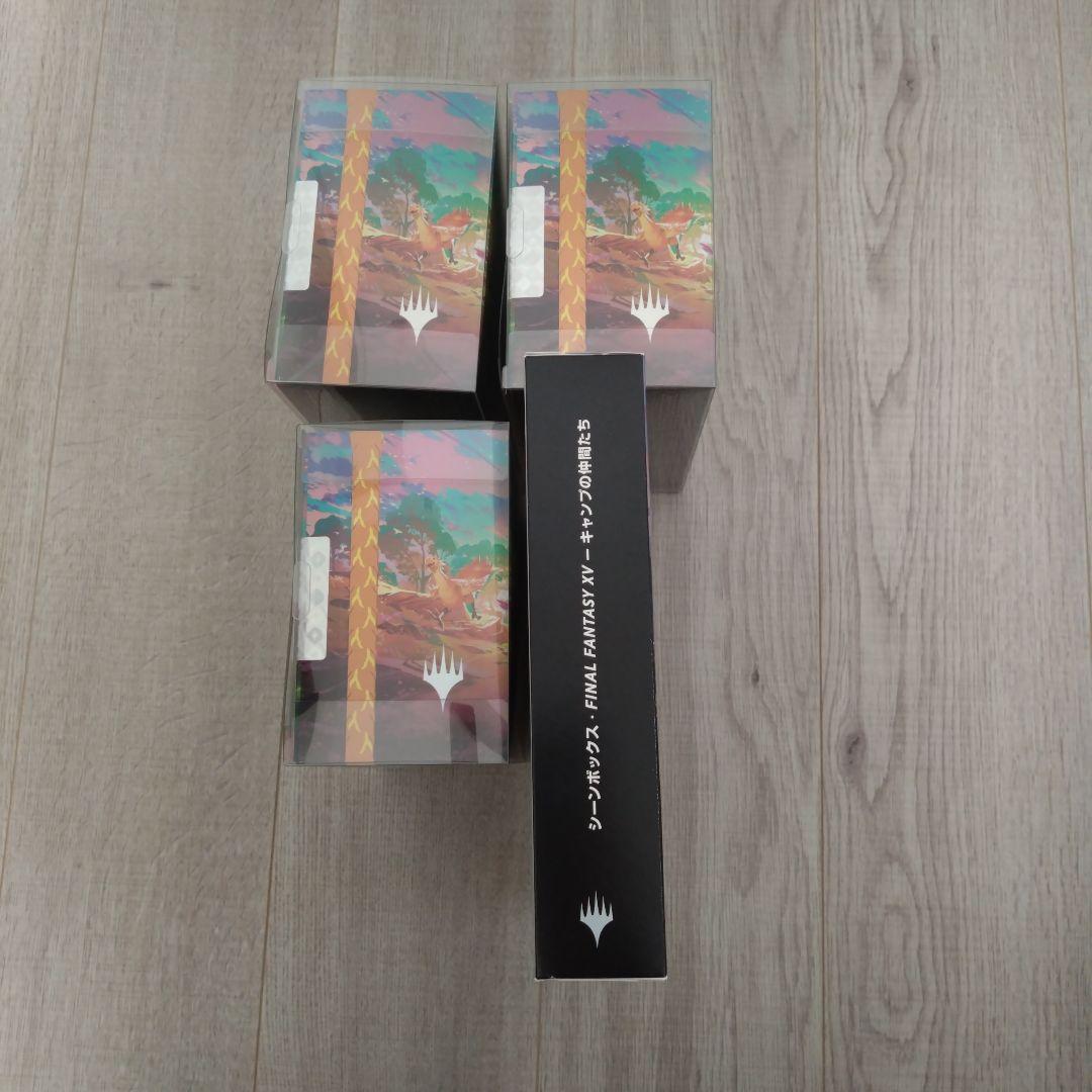 MTG FINAL FANTASY チョコボバンドル 日本語版✕3＋シーンBOX