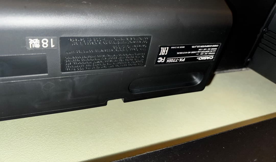 CASIO PX-770BK 電子ピアノ