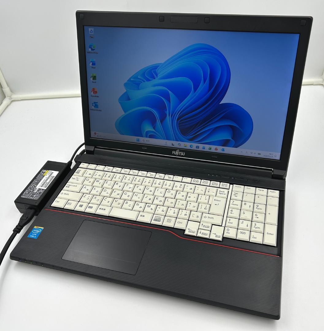 ノートパソコン windows11 オフィス付き core i3 A574/H