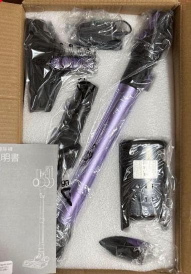 新品 未開封 コードレス掃除機 90Kpa 強力吸引 自立式 軽量 LED