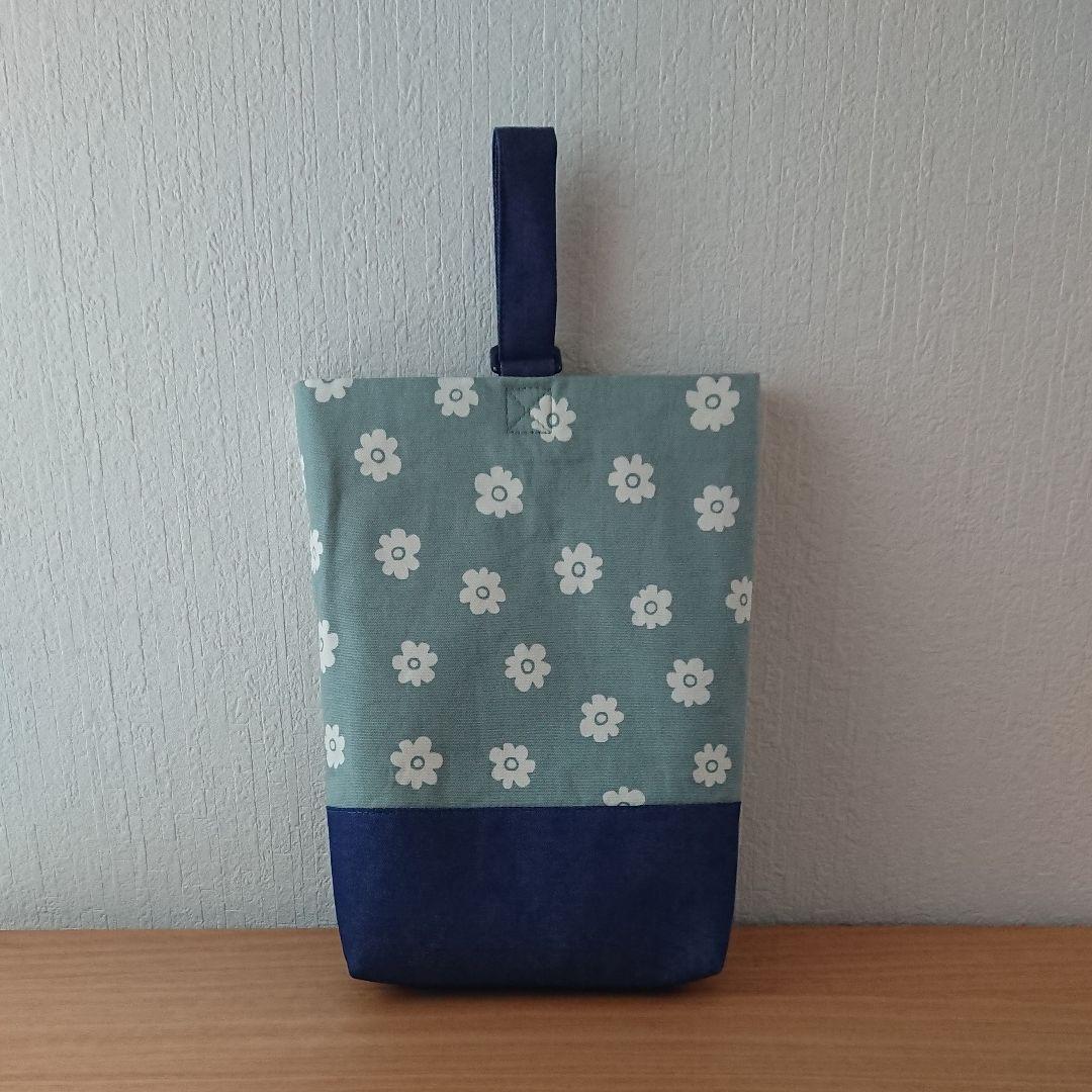ハンドメイド入園入学準備☆花柄×デニム