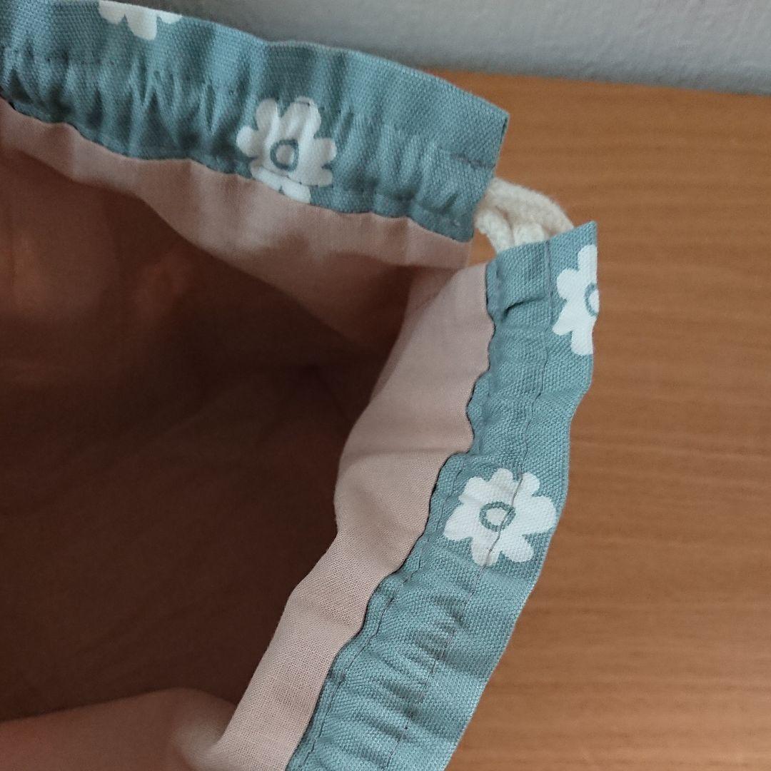 ハンドメイド入園入学準備☆花柄×デニム