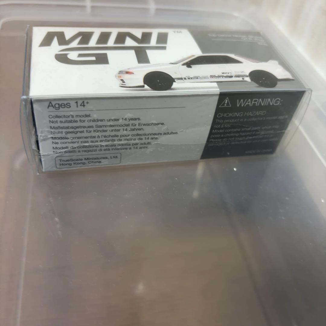 ミニGT　TOP SECRET　日産スカイライン GT-R VR32　WHITE