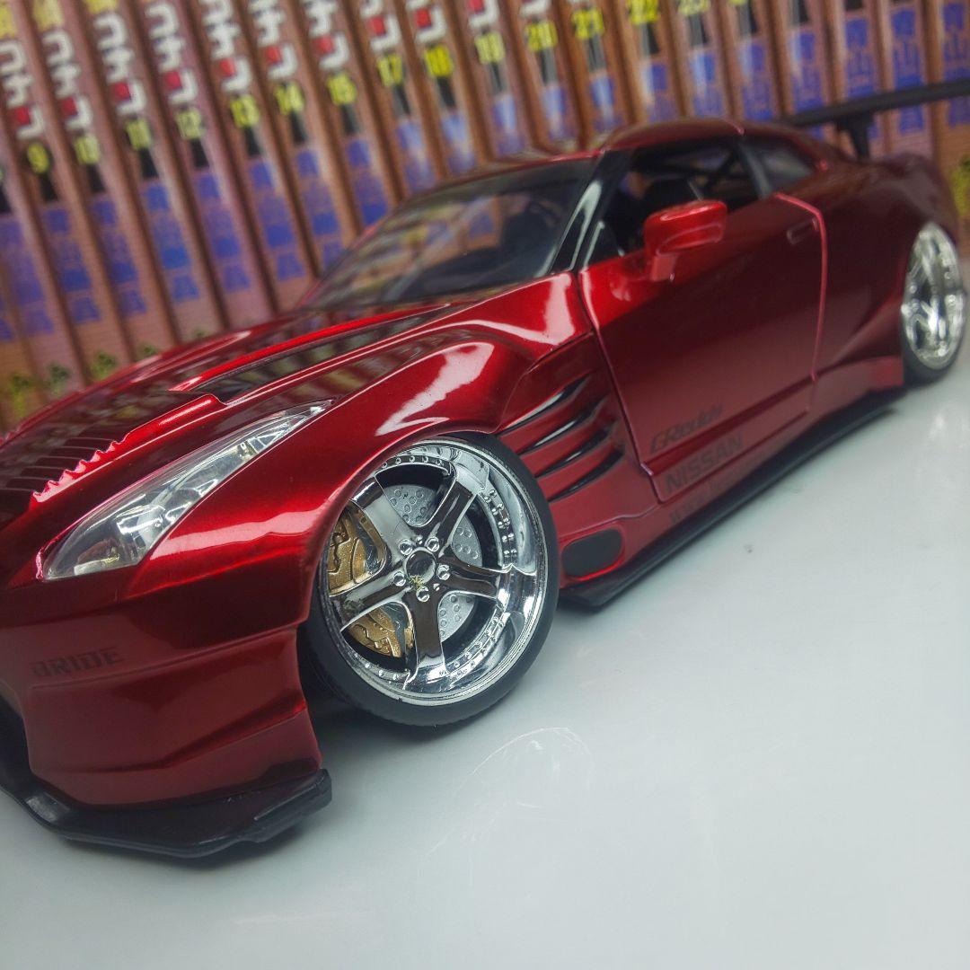 〓R35GT-R ワイドボディ カスタム〓1/24スケール〓JADATOYS〓