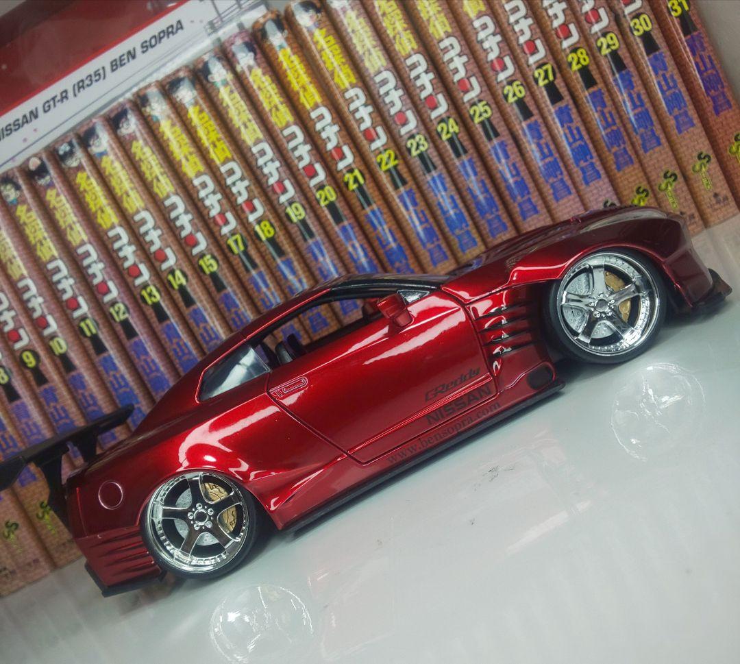 〓R35GT-R ワイドボディ カスタム〓1/24スケール〓JADATOYS〓
