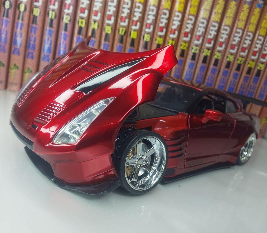 〓R35GT-R ワイドボディ カスタム〓1/24スケール〓JADATOYS〓