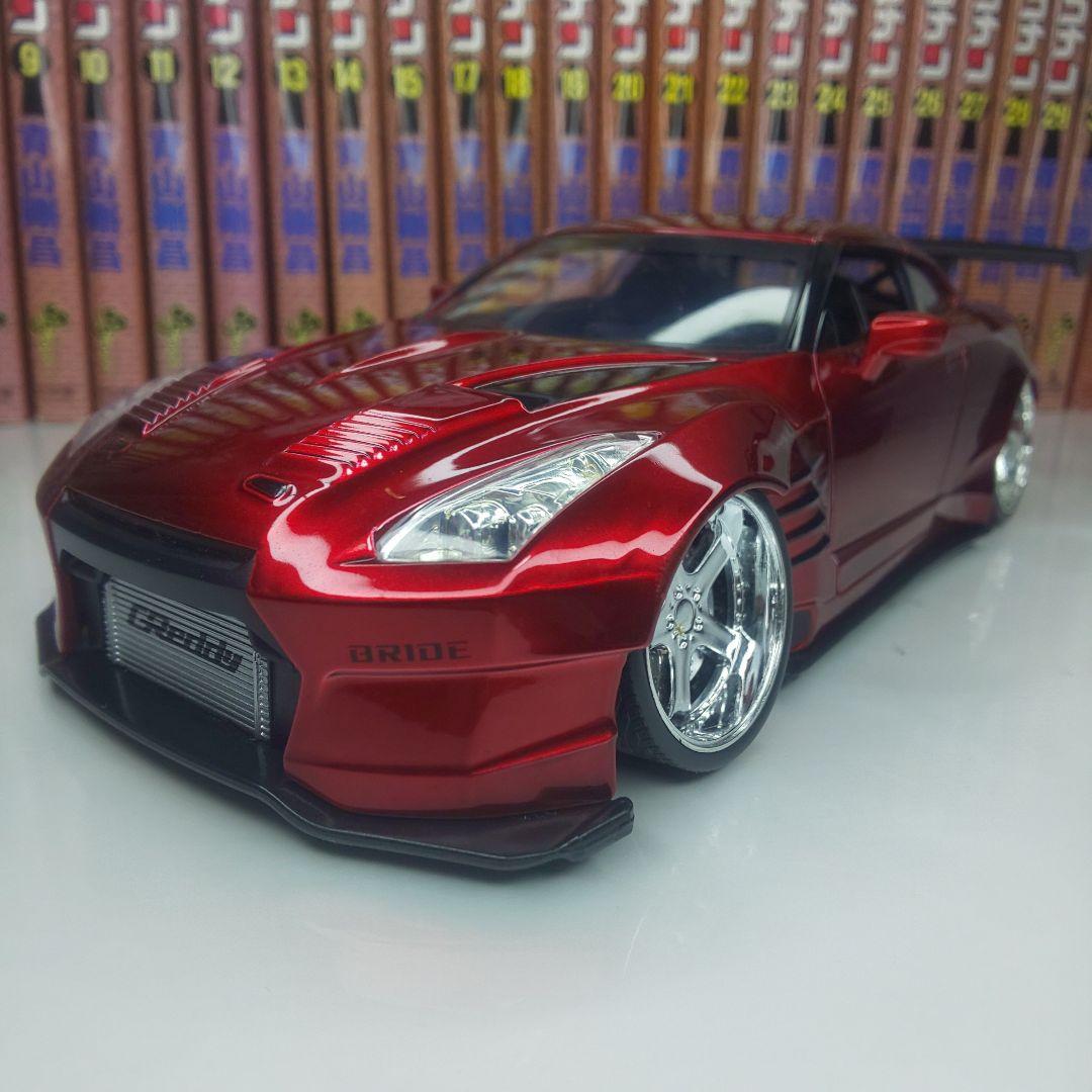 〓R35GT-R ワイドボディ カスタム〓1/24スケール〓JADATOYS〓