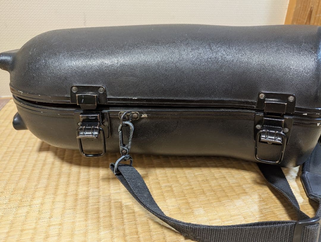 SKBテナーサックスハードケース OP/TECHショルダーストラップ付