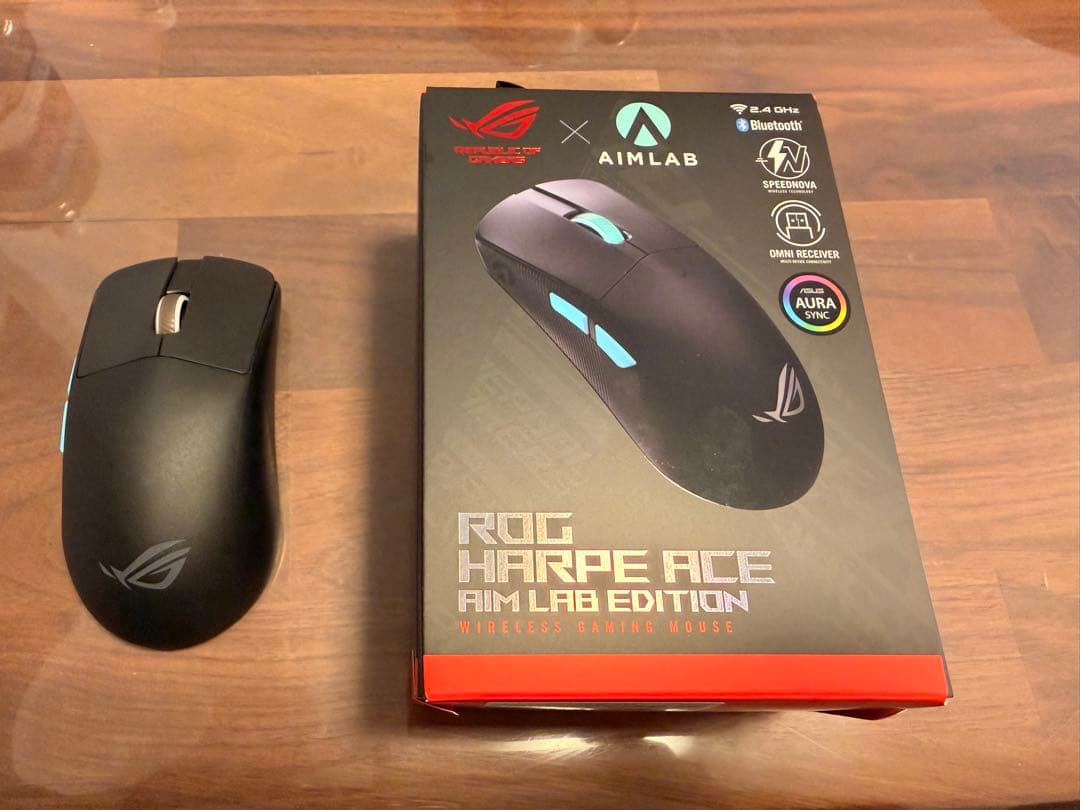 マウス・トラックボール ASUS ROG Harpe Ace Aim Lab Edition