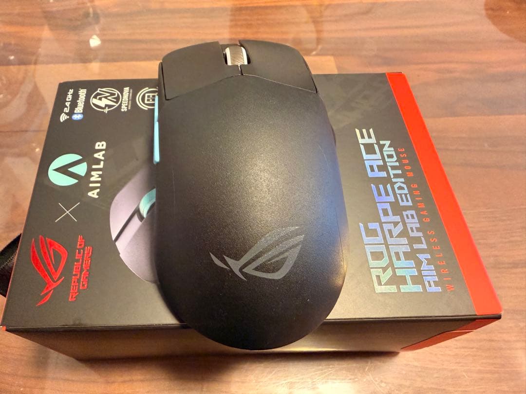 マウス・トラックボール ASUS ROG Harpe Ace Aim Lab Edition