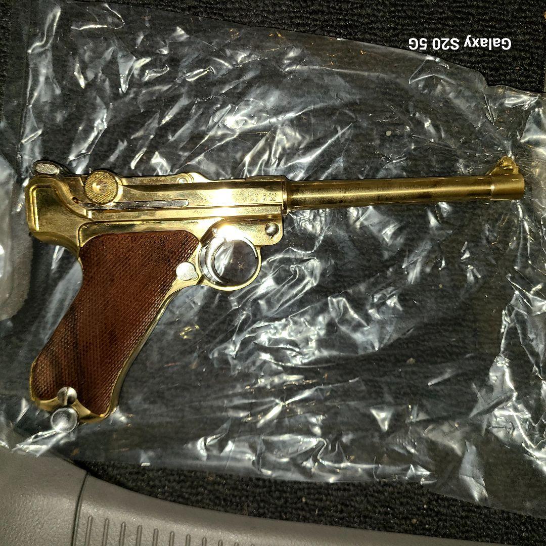 クラシックスタイル ハンドガン 金色