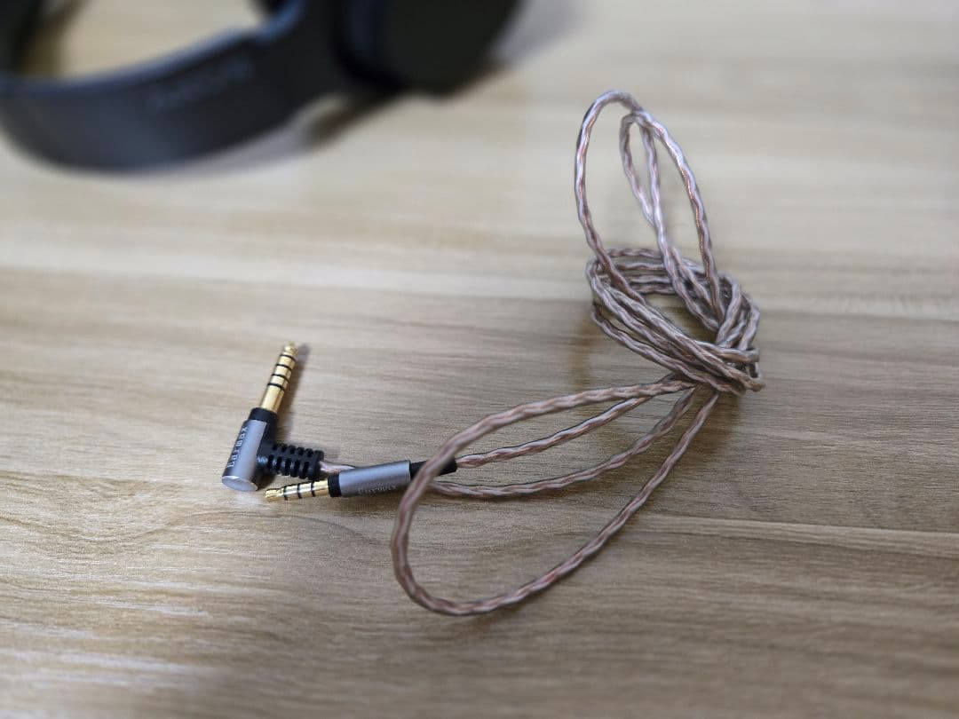 タ*君様 SONY MDR-100A リケーブル2本 イヤーパッド交換済み