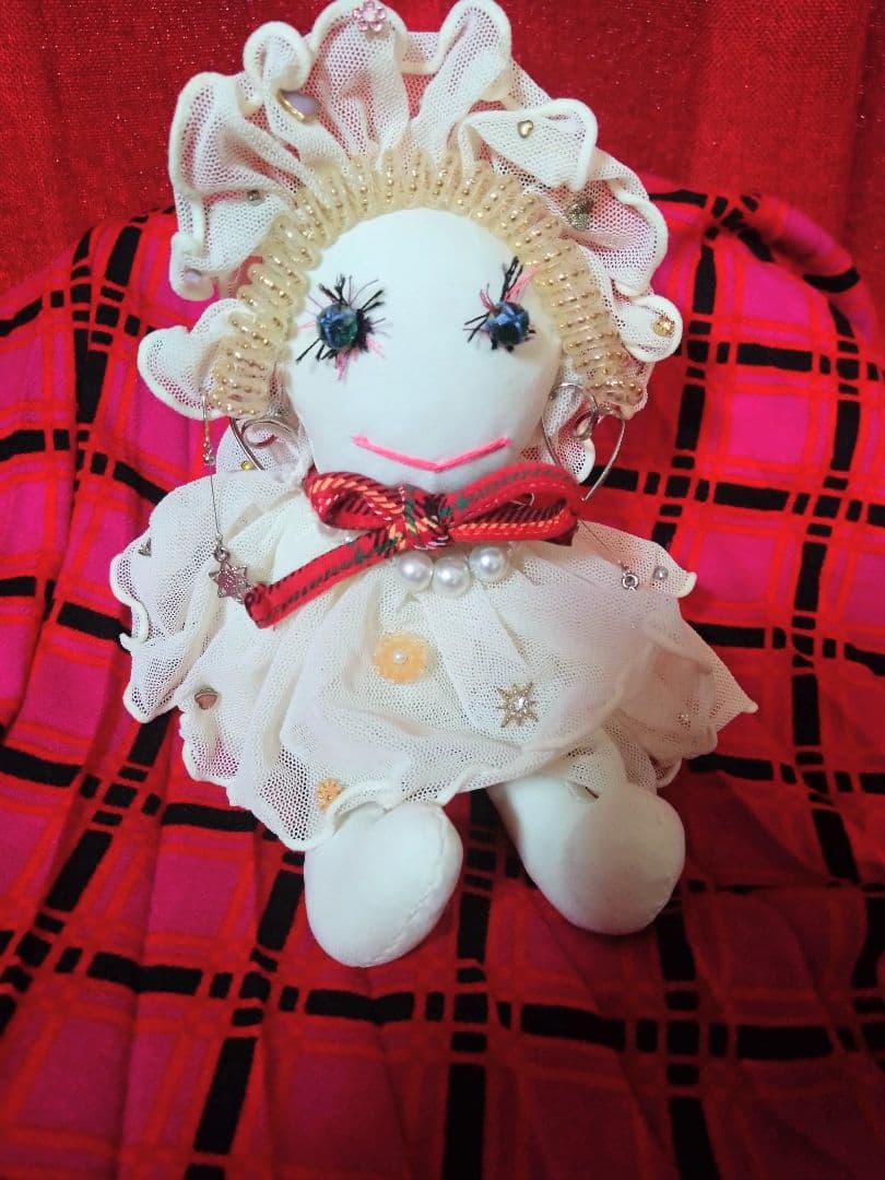 ハンドメイド人形　一点物　2人セット　女の子