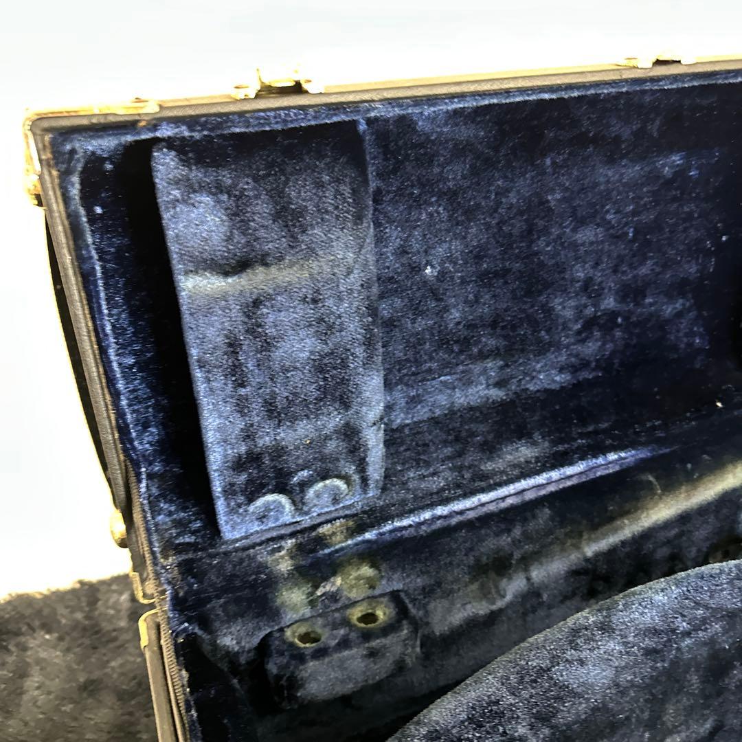 ビンテージ トランペット ダブルケース 管楽器 ハードケース