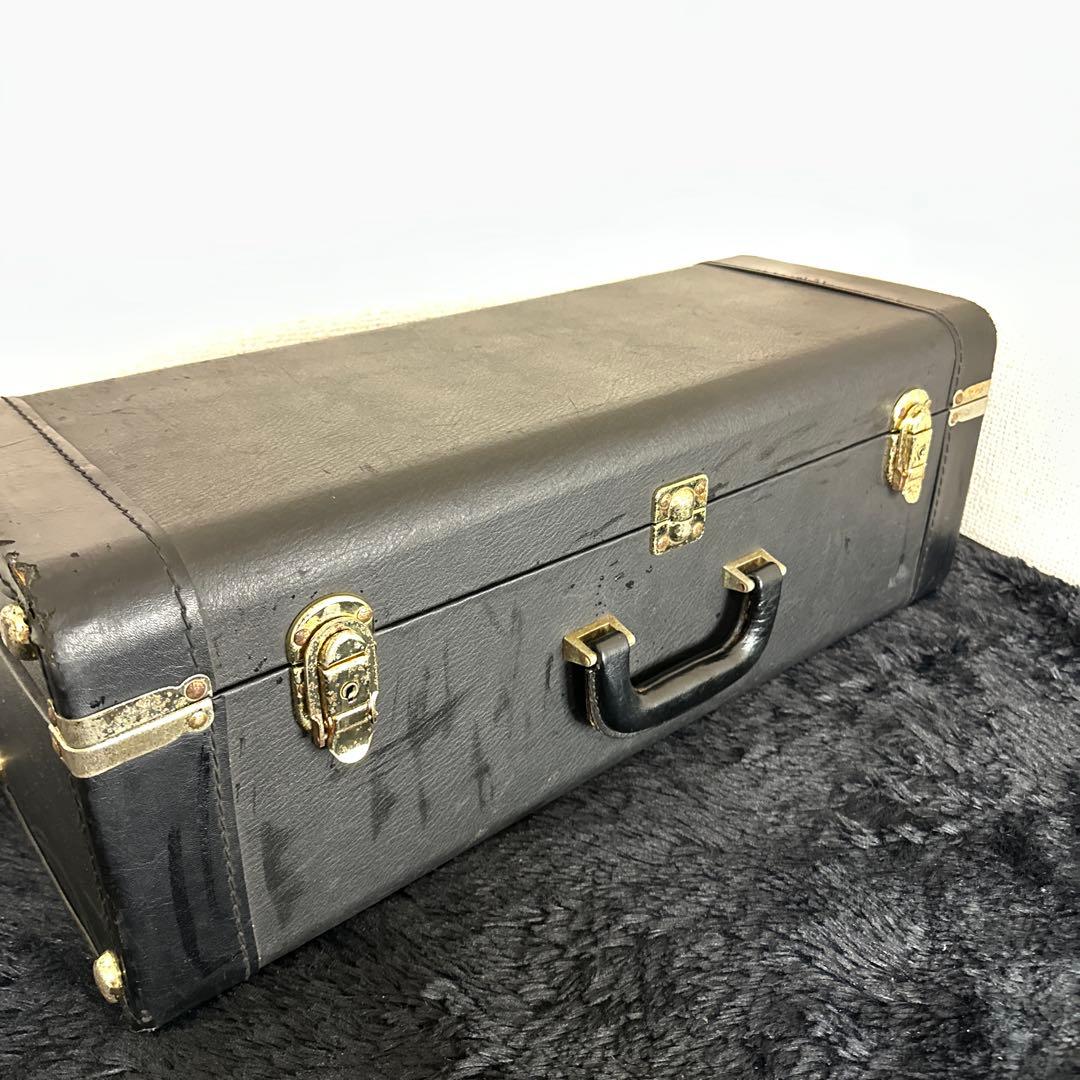 ビンテージ トランペット ダブルケース 管楽器 ハードケース