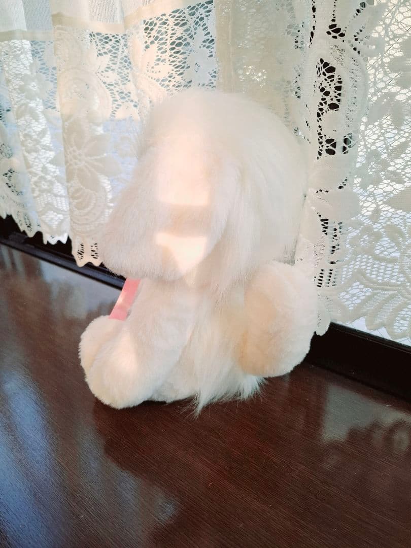 3.ぬいぐるみ、テディマルチーズ、犬、ハンドメイド、オリジナル、白
