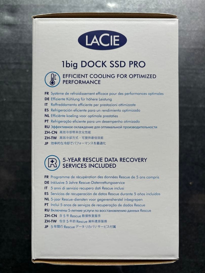 新品未開封 LaCie ラシー STHW4000800 外付けSSD 4TB