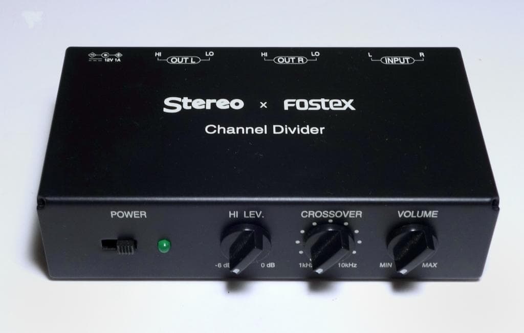 STEREO × FOSTEX チャンネルデバイダー
