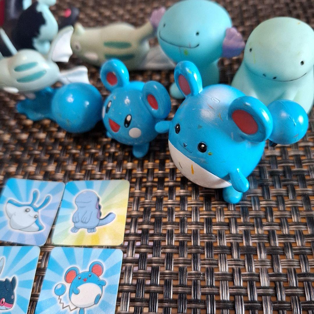 ポケモン モンコレ　フィギュア他　指人形　合計14個キーホルダー　おまけ付シール