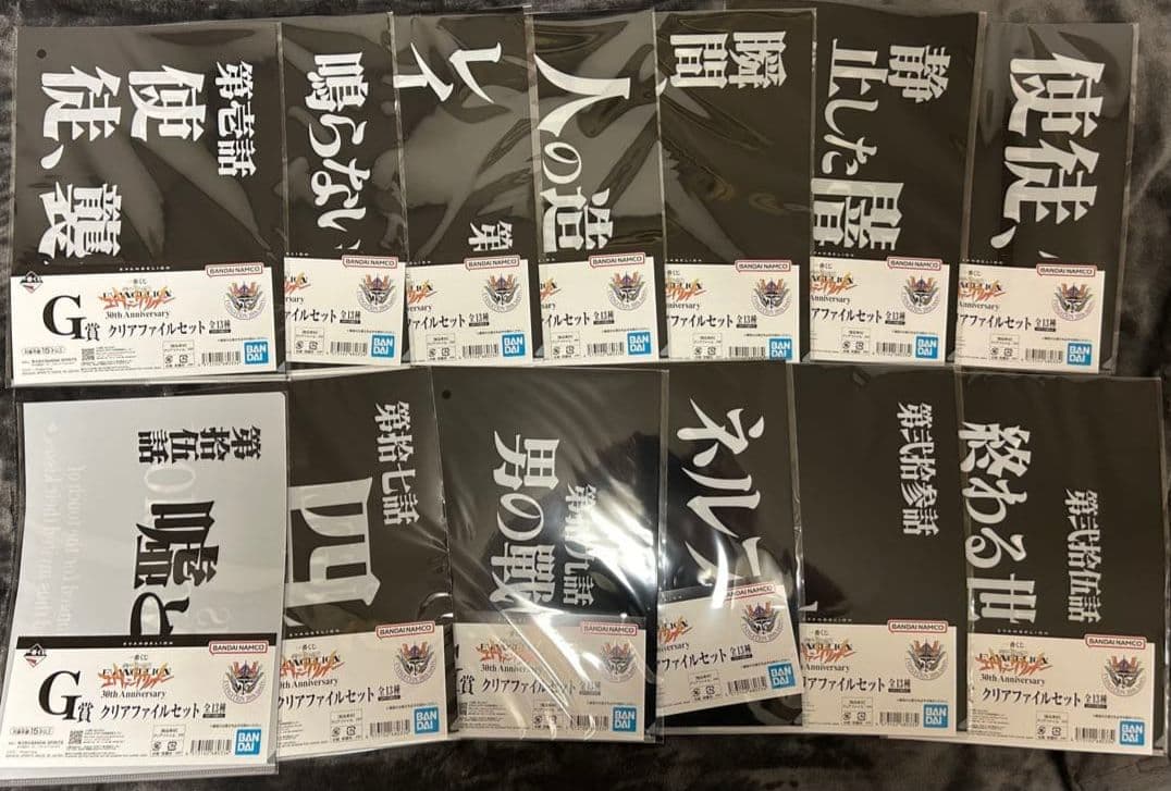 一番くじ エヴァンゲリオン G賞 全13種 コンプリートセット