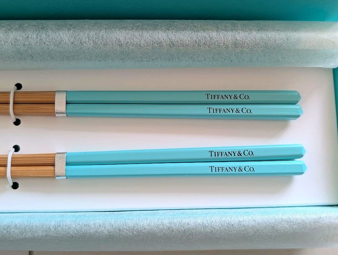 TIFFANY & CO. ティファニーブルー箸セット　非売品