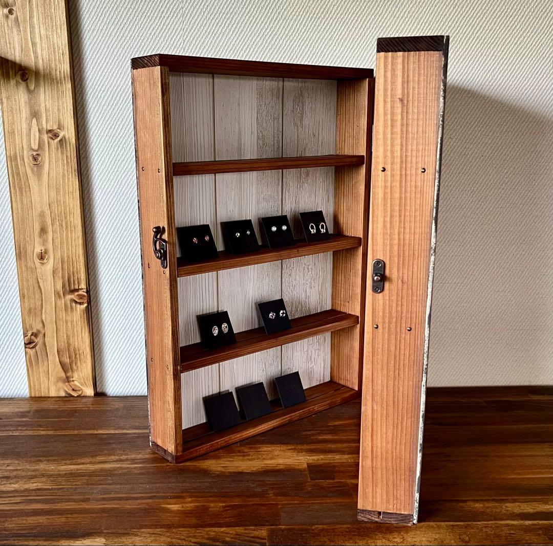 アクセサリー収納アンティーク調　マルシェ什器にも〇