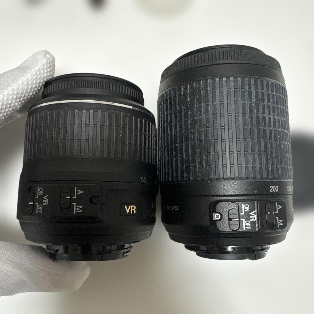 る*p様 Nikon D3200 デジタル一眼レフ レンズ2本セット