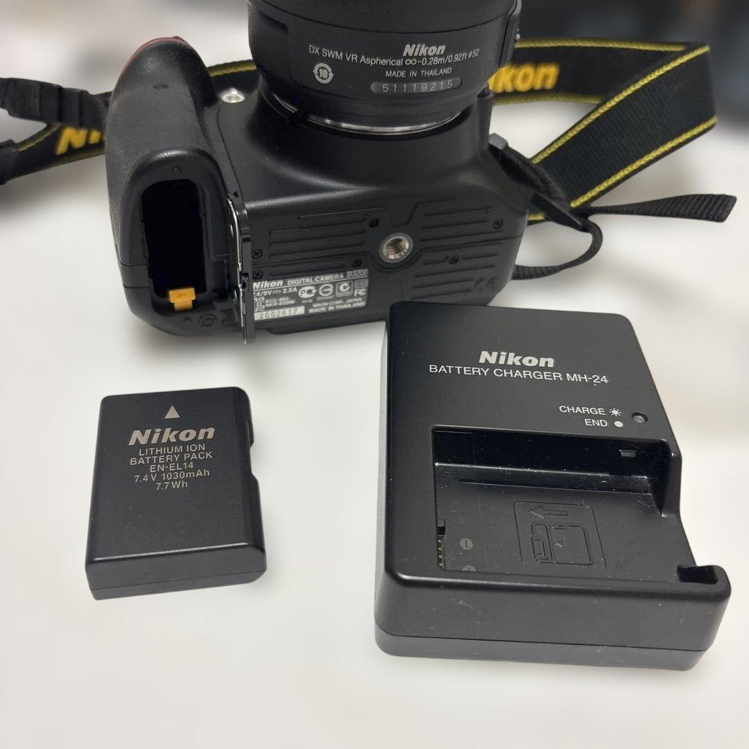 る*p様 Nikon D3200 デジタル一眼レフ レンズ2本セット